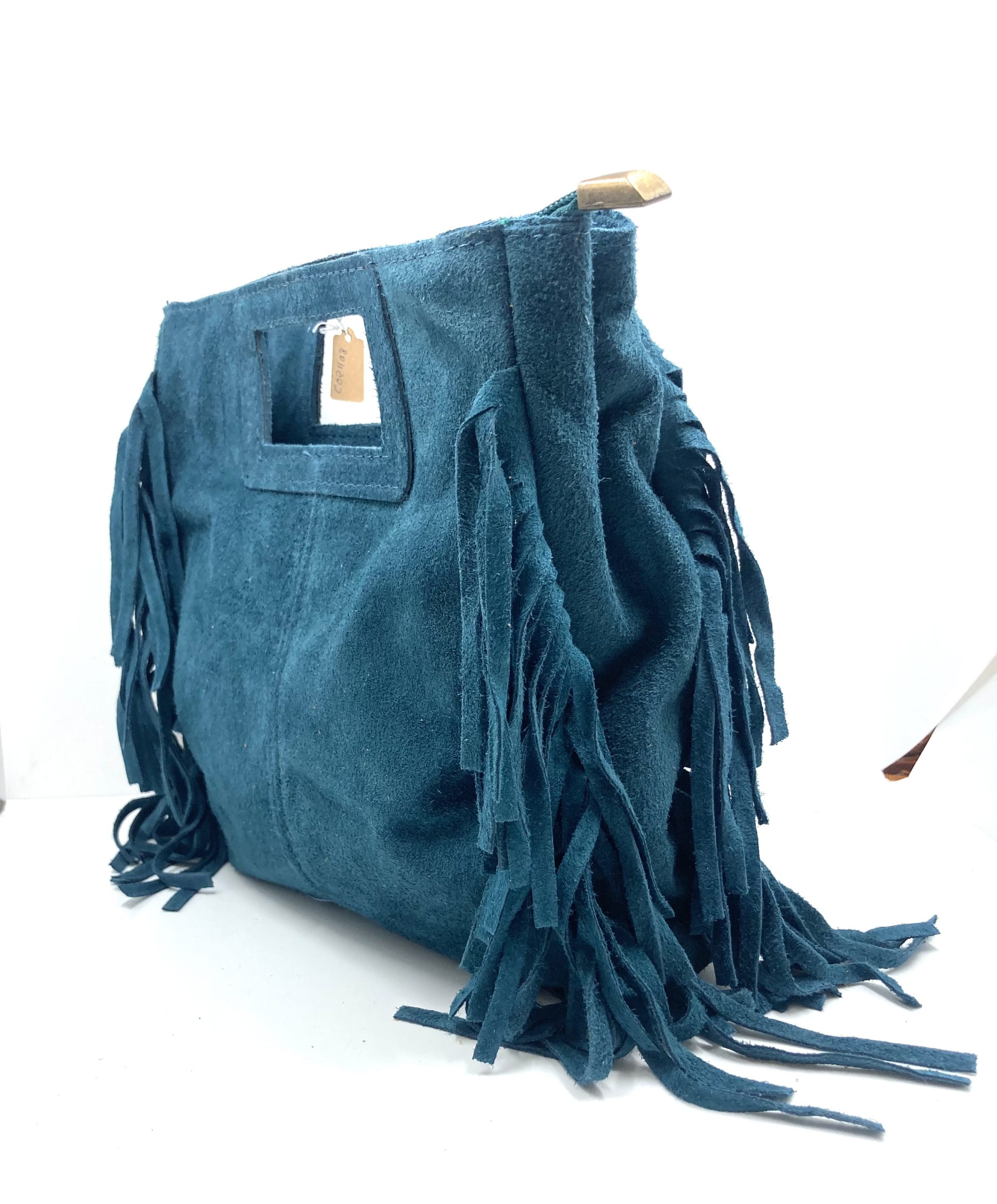 Bolsos de ante con flecos